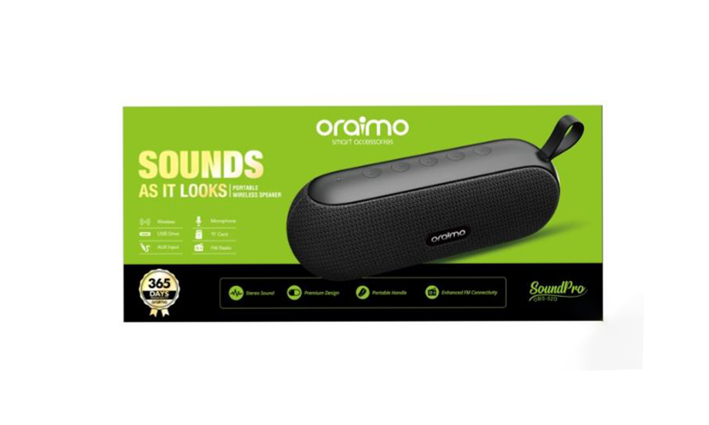 Oraimo Wireless Speaker 0BS52D Hub Computers