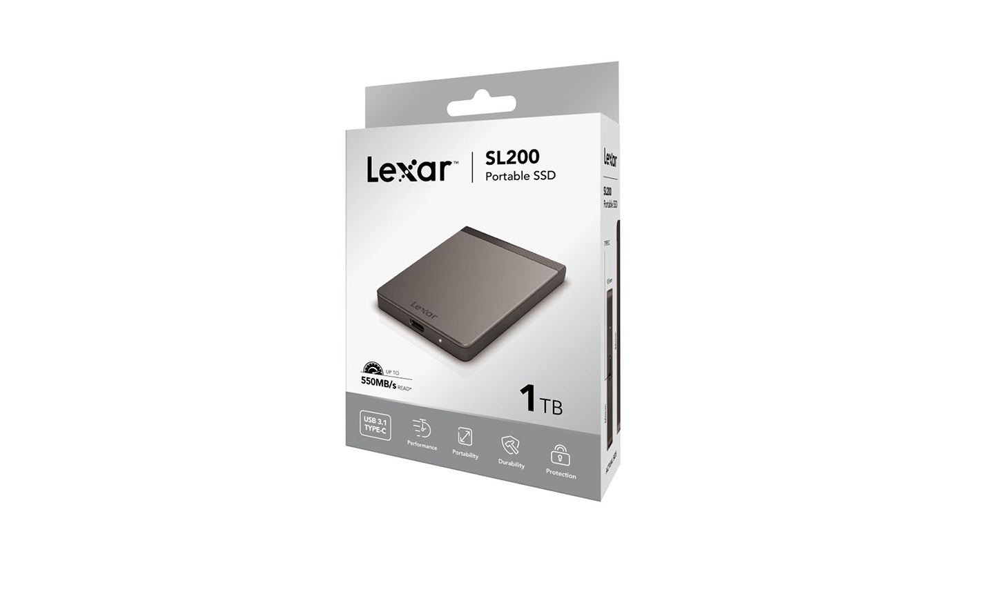 Lexar 1TB External SSD Hub Computers
